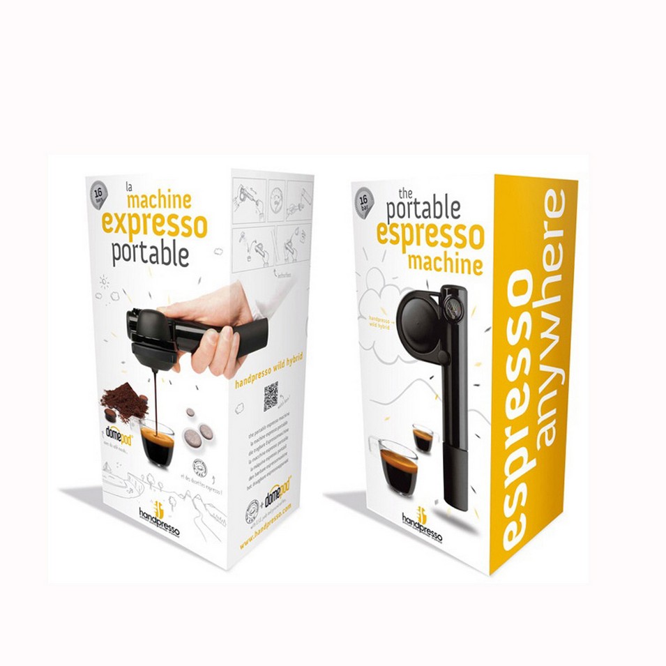 環保,不需插電、不用電池的攜帶型濃縮咖啡機!只需壓